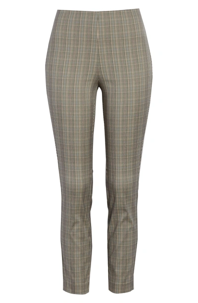 Shop Rag & Bone Simone Glen Plaid Pants In Black/ Ivory Multi