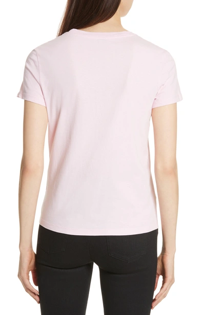 Shop Kenzo Classic Tiger Graphic Tee In Flamingo Pink