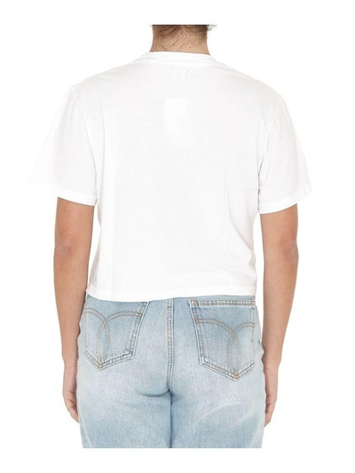 Shop Fiorucci Swordfish Boyfriend Tshirt In White