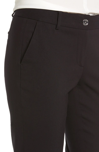 Shop Michael Michael Kors Miranda Slim Ankle Pants In Black