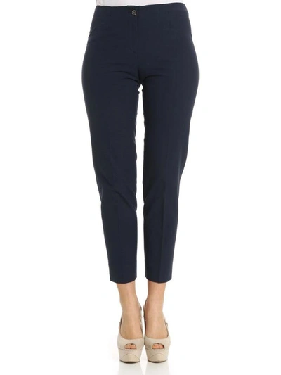 Shop Ql2 - Mina Trousers In Blue