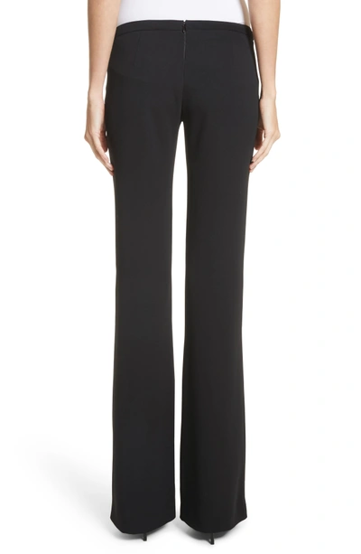 Shop Versace Cady Flare Pants In Black