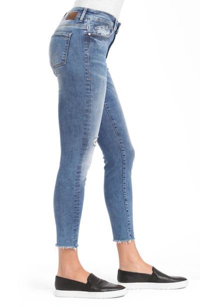 Shop Mavi Jeans Alissa Ripped Ankle Skinny Jeans In Shaded Random Nolita