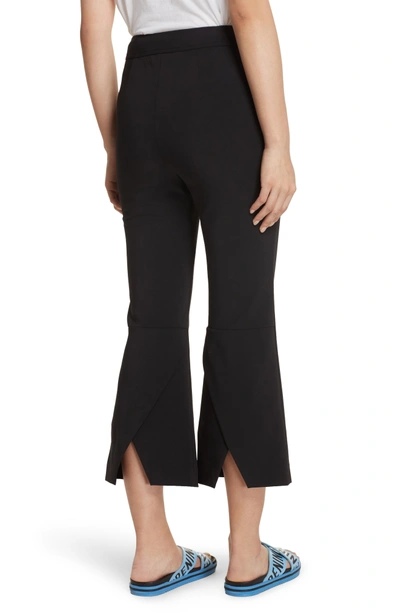 Shop Opening Ceremony William Back Panel Crop Pants In Black