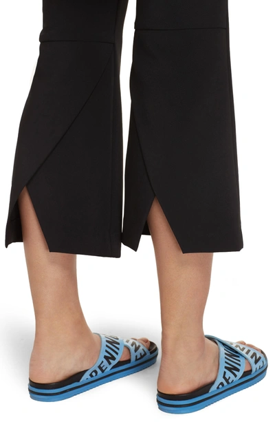 Shop Opening Ceremony William Back Panel Crop Pants In Black