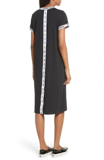 Shop Opening Ceremony Banded T-shirt Dress In Black