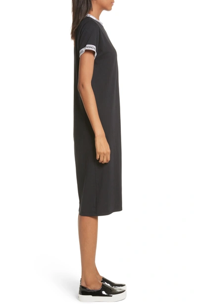 Shop Opening Ceremony Banded T-shirt Dress In Black