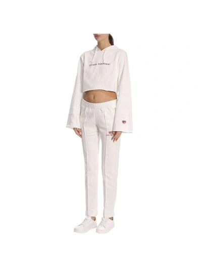Shop Chiara Ferragni Sweater Sweater Women  In White