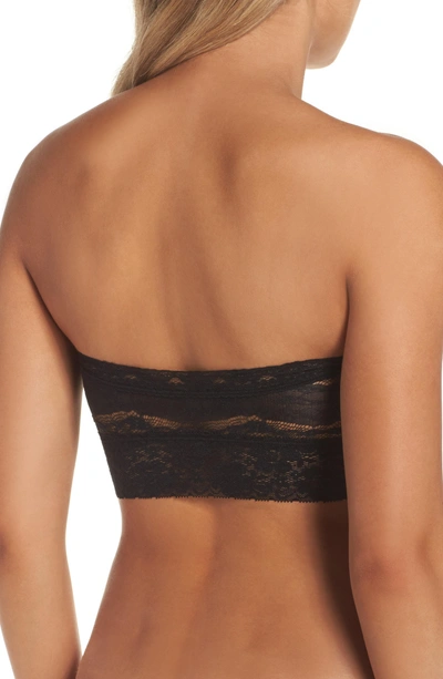 Shop Free People Intimately Fp Lace Bandeau Bralette In Solid Black