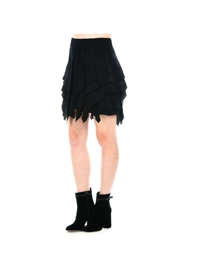 Shop Isabel Marant Skirt In Nero