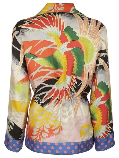 Shop Gucci Tropical Bird Shirt In Multicolor