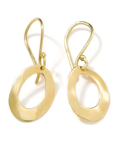 Shop Ippolita 18k Gold Wavy Oval Earrings