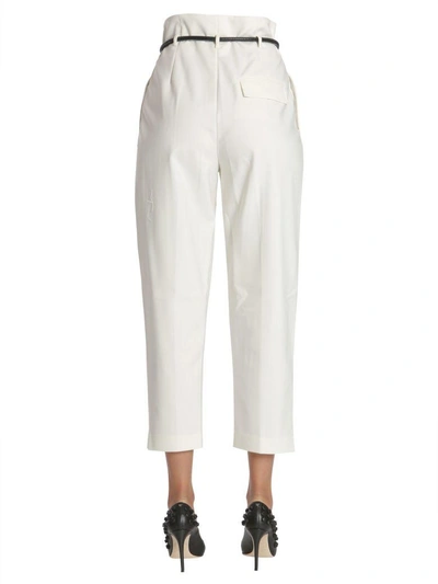 Shop 3.1 Phillip Lim Origami-pleated Trousers In Bianco