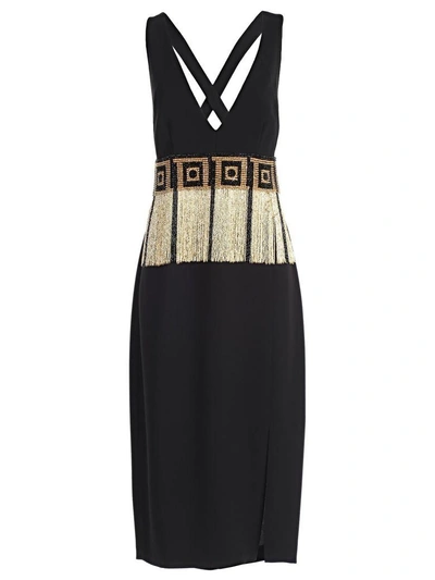 Shop Versace Dress In Gnero Oro