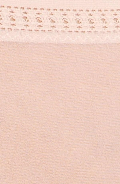 On Gossamer Gossamer Mesh Hi-cut Brief In Neutral