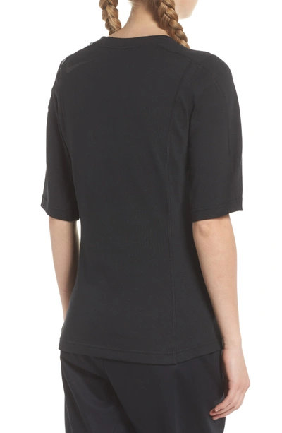Shop Nike Lab Agc Tee In Black/ Barely Green