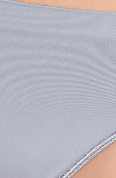 Shop Hanro 'touch Feeling' High Cut Briefs In Lilac Grey