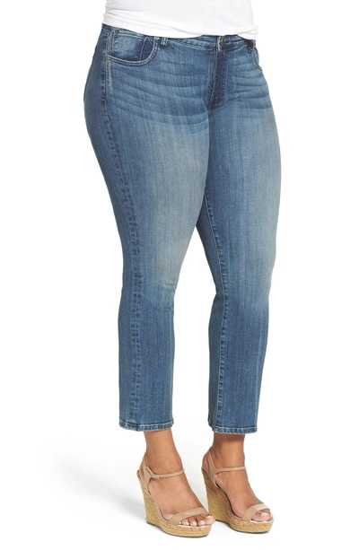 Shop Kut From The Kloth 'reese' Crop Flare Leg Jeans In Perfection