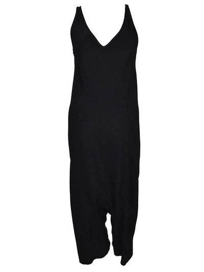 Shop Rick Owens Dirt Kinga Bodybag Jumpsuit In Black