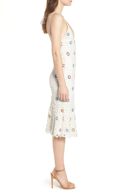 Shop Lovers & Friends Iris Embroidered Midi Dress In Spring