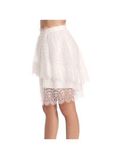 Shop Ermanno Scervino Skirt Skirt Women  In White