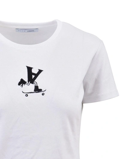 Shop Alyx Logoed T-shirt White