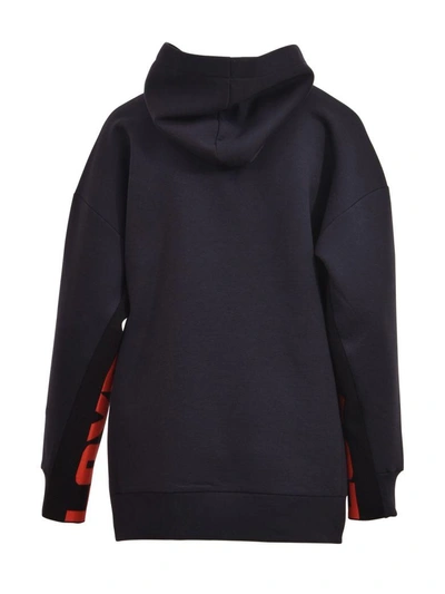 Shop Stella Mccartney All Is Love Hoodie In Blue