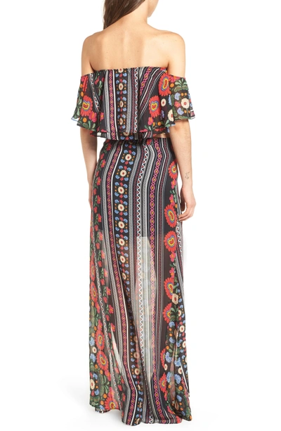 Shop Show Me Your Mumu Mick Double Slit Skirt In Mexicali