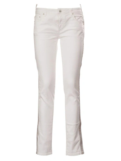 Shop Off-white Off White Slim-fit Jeans