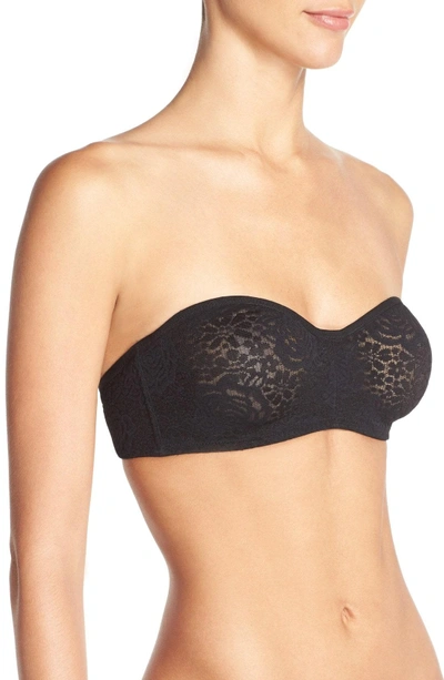 Wacoal Halo Lace Convertible Underwire Bra In Black