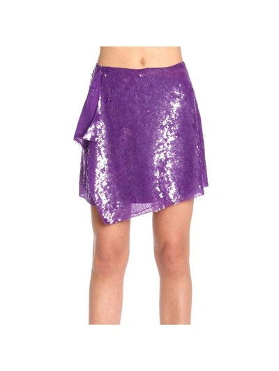 Shop Alberta Ferretti Skirt Skirt Women  In Violet