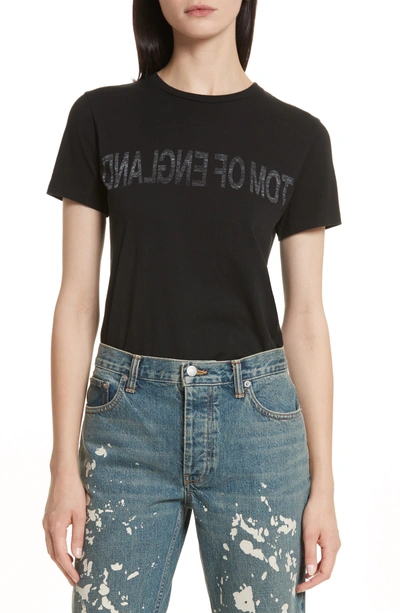 Shop Helmut Lang Re-edition Tom Of England Tee In Black