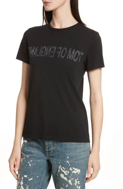 Shop Helmut Lang Re-edition Tom Of England Tee In Black