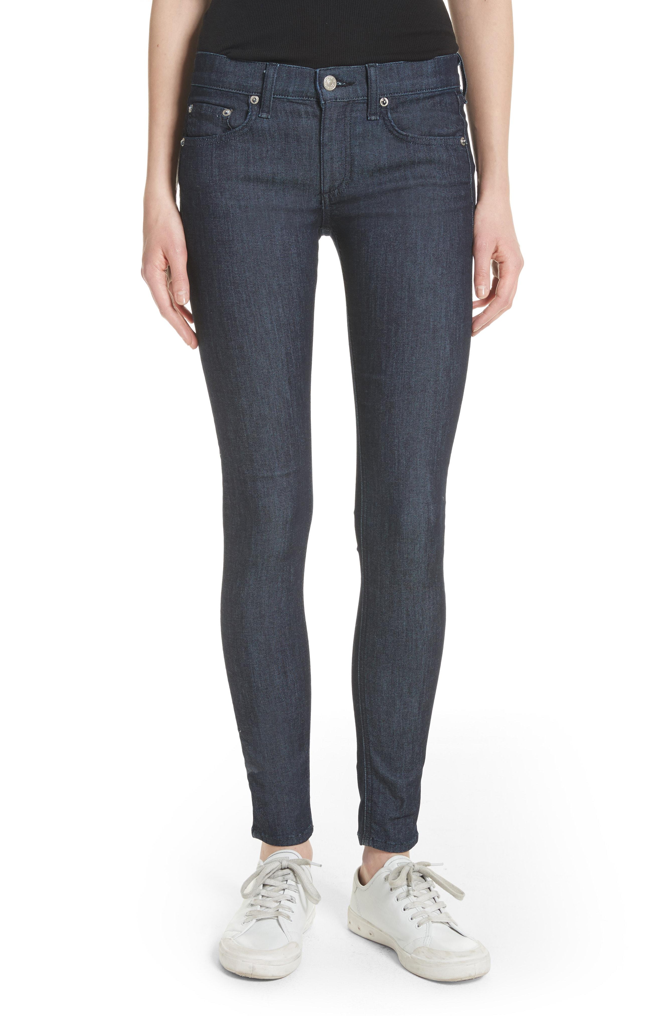 rag and bone high rise skinny jean