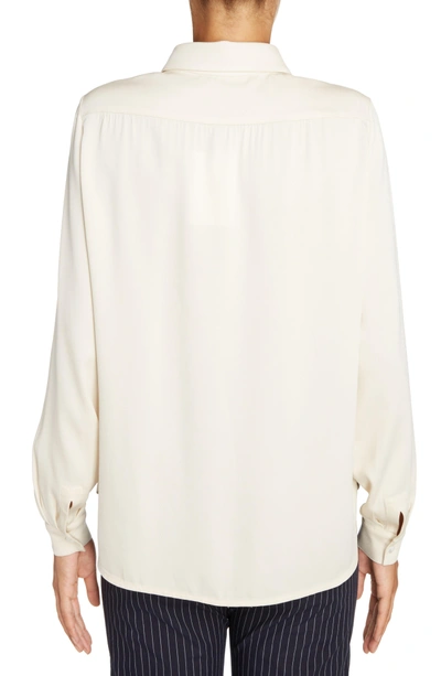 Shop Jw Anderson Swallow Emboidered Blouse In Calico