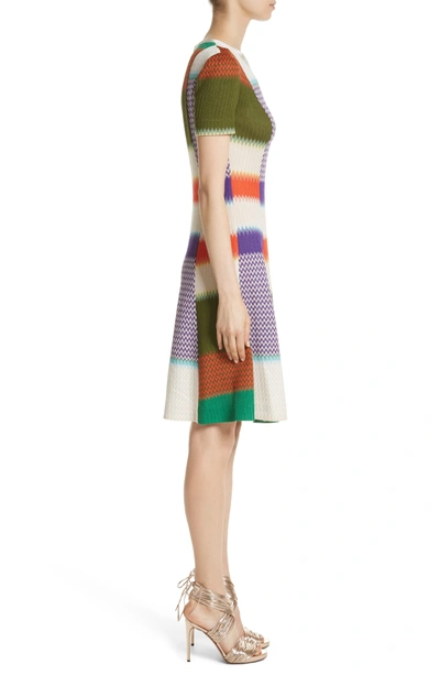 Shop Missoni Multi Knit Flare Dress