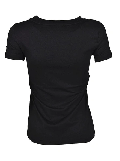 Shop Moschino Betty Boop Logo T-shirt In Black