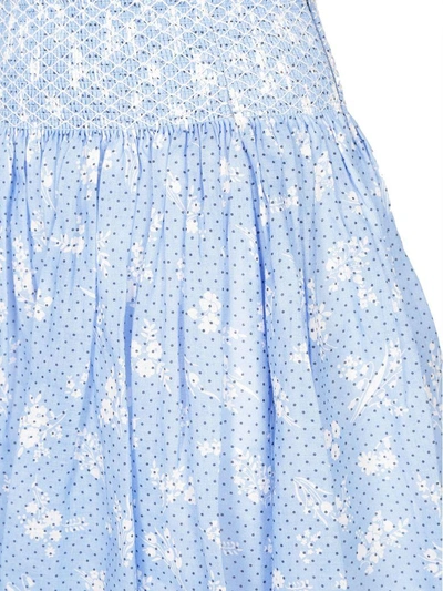 Shop Miu Miu Skirt In Light Blue