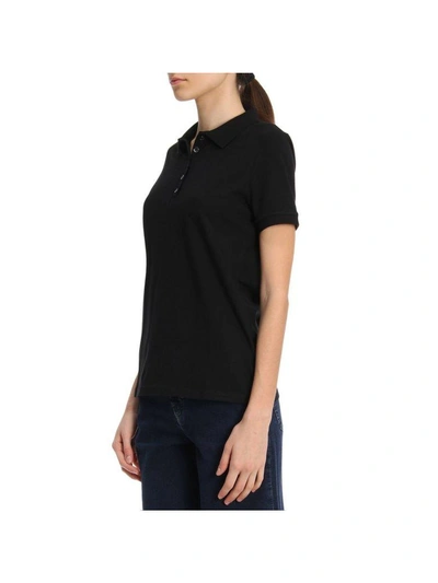 Shop Burberry T-shirt T-shirt Women  In Black