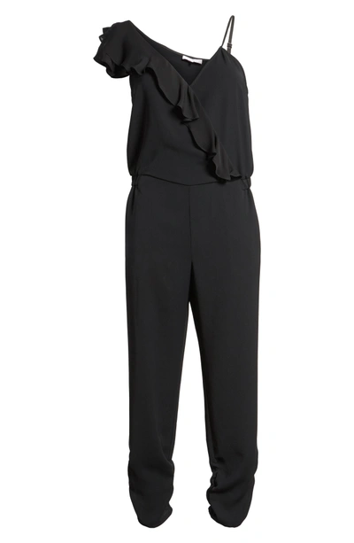 Shop Parker Addison Asymmetrical Jumpsuit In Black