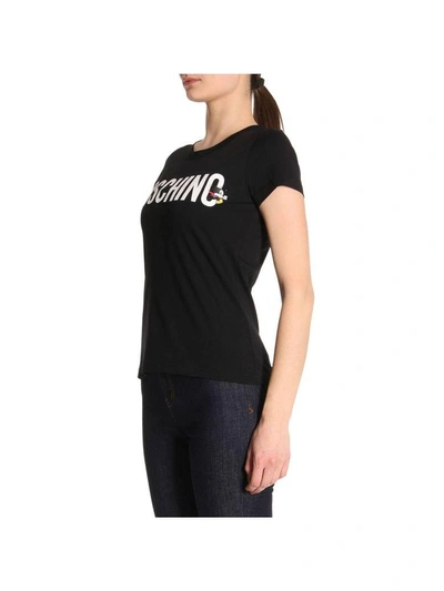 Shop Moschino T-shirt T-shirt Women  Couture In Black