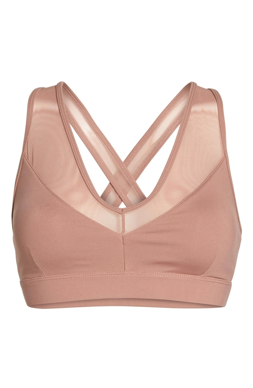Alo Yoga Entice Sports Bra In Rosewater ModeSens