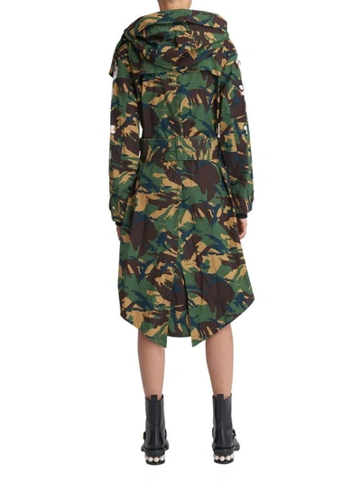 Shop Off-white Miliyary Parka In Military