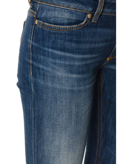 Shop Dondup Blu Cotton Denim Jeans