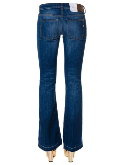 Shop Dondup Blu Cotton Denim Jeans
