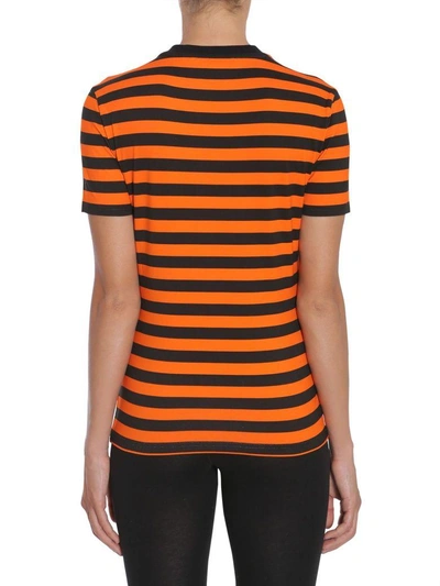 Shop Givenchy Striped T-shirt In Multicolor