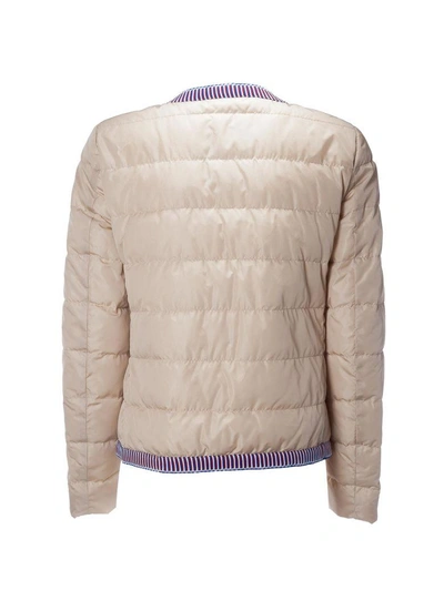 Shop Fay Contrast Puffer Jacket