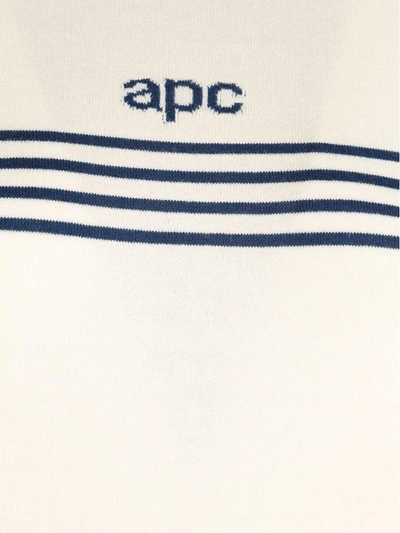 Shop Apc A.p.c. Brand Pull In Ecru