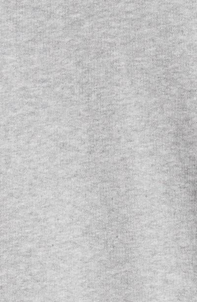 Shop Off-white Woman Tape Crop Crewneck Sweater In Melange Grey