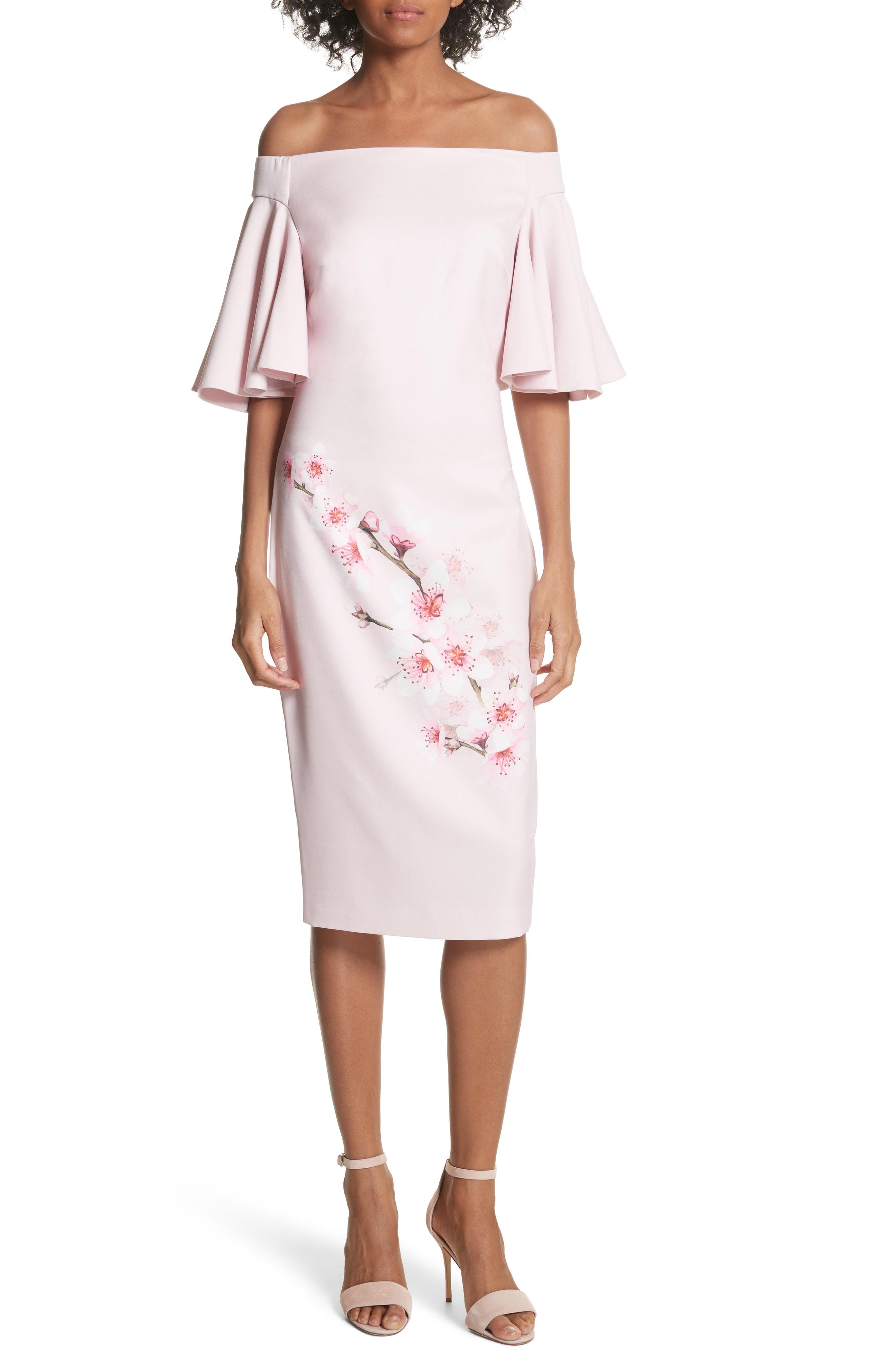 ted baker soft blossom dress